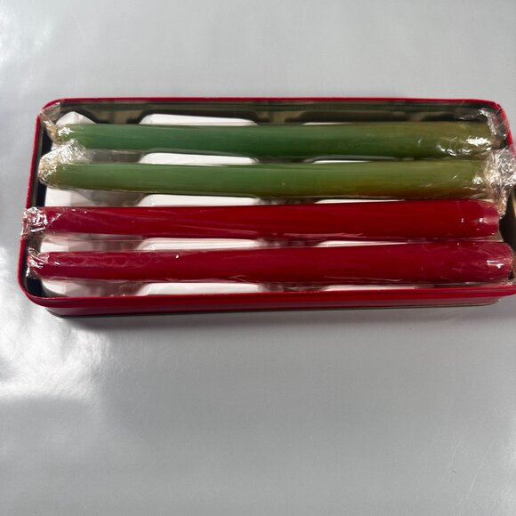 Charles Dickens Christmas Carolers Candy Tin Vintage Candle Tin Home 1960 - Picture 11 of 13